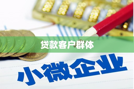 班玛贷款客户群体