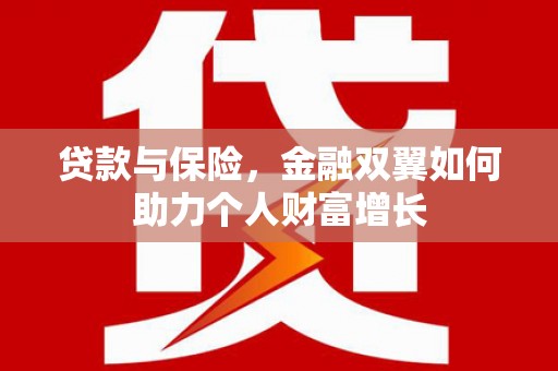 班玛贷款与保险，金融双翼如何助力个人财富增长