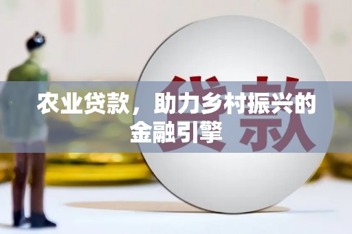 班玛农业贷款，助力乡村振兴的金融引擎