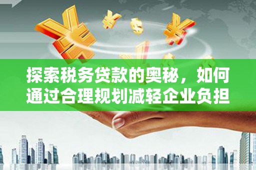 班玛探索税务贷款的奥秘，如何通过合理规划减轻企业负担