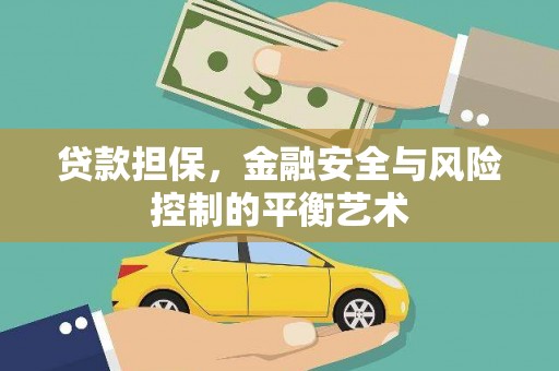 班玛贷款担保，金融安全与风险控制的平衡艺术
