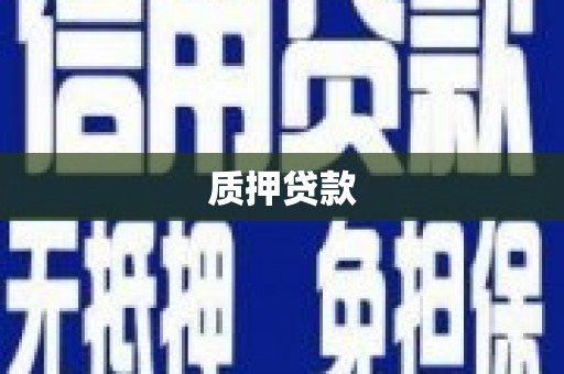 班玛质押贷款