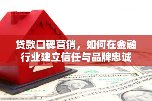 班玛贷款口碑营销，如何在金融行业建立信任与品牌忠诚