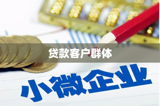 班玛贷款客户群体