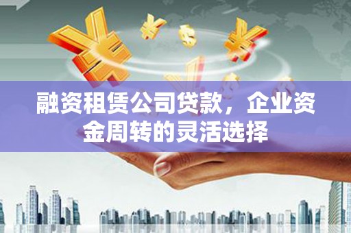 班玛融资租赁公司贷款，企业资金周转的灵活选择
