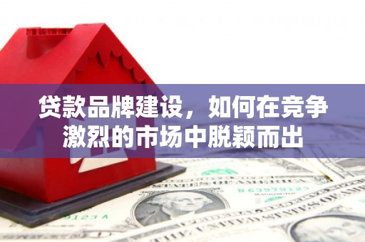 班玛贷款品牌建设，如何在竞争激烈的市场中脱颖而出