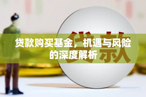 班玛贷款购买基金，机遇与风险的深度解析
