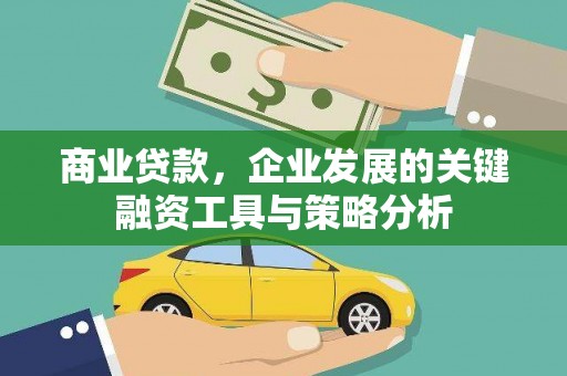 班玛商业贷款，企业发展的关键融资工具与策略分析
