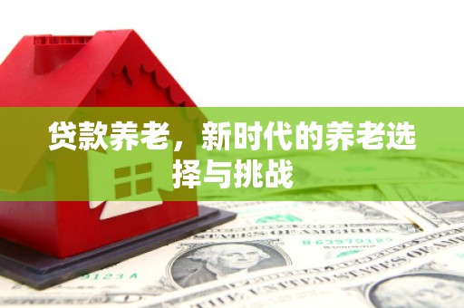 班玛贷款养老，新时代的养老选择与挑战