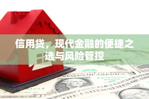 班玛信用贷，现代金融的便捷之选与风险管控