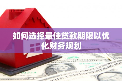 班玛如何选择最佳贷款期限以优化财务规划