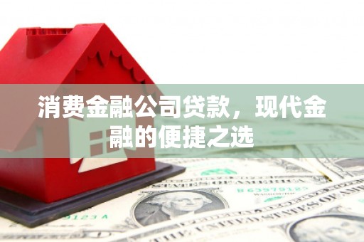 班玛消费金融公司贷款，现代金融的便捷之选