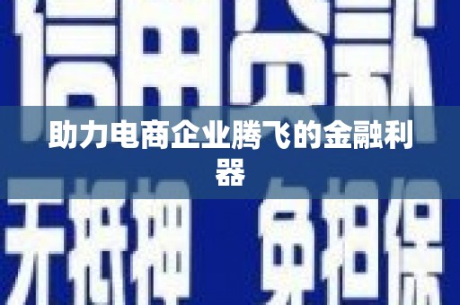 班玛助力电商企业腾飞的金融利器