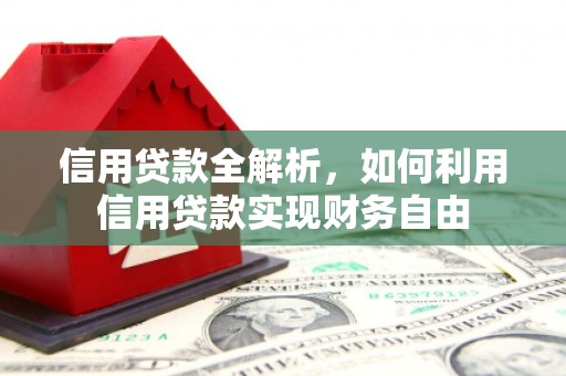 班玛信用贷款全解析，如何利用信用贷款实现财务自由