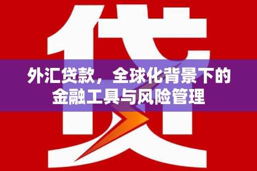 班玛外汇贷款，全球化背景下的金融工具与风险管理